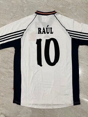 Spain 1998 World Cup Away jersey - Raúl #10 US SIZE X-LARGE